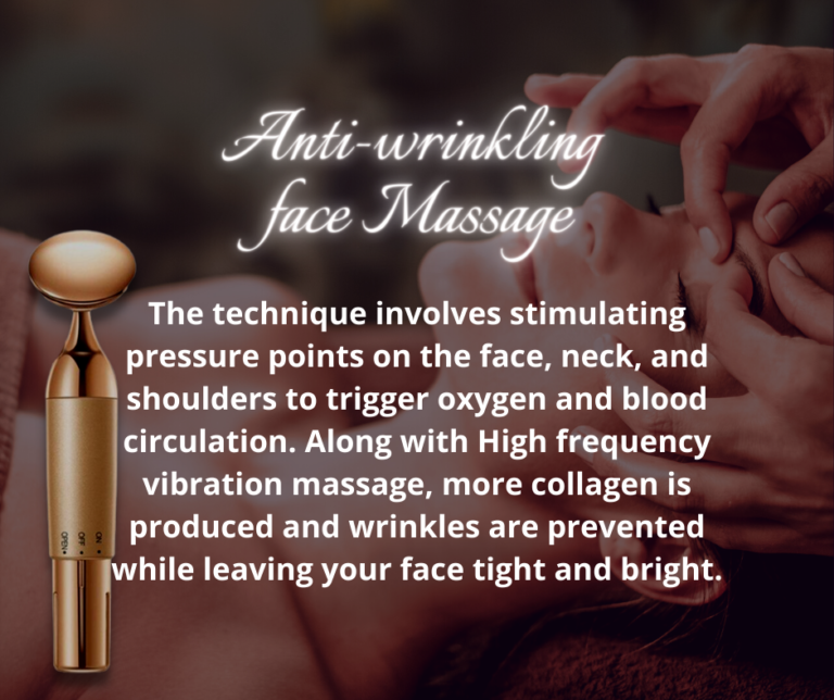 Massage on the face